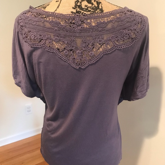 The Limited Tops - The Limited Lace back t-shirt